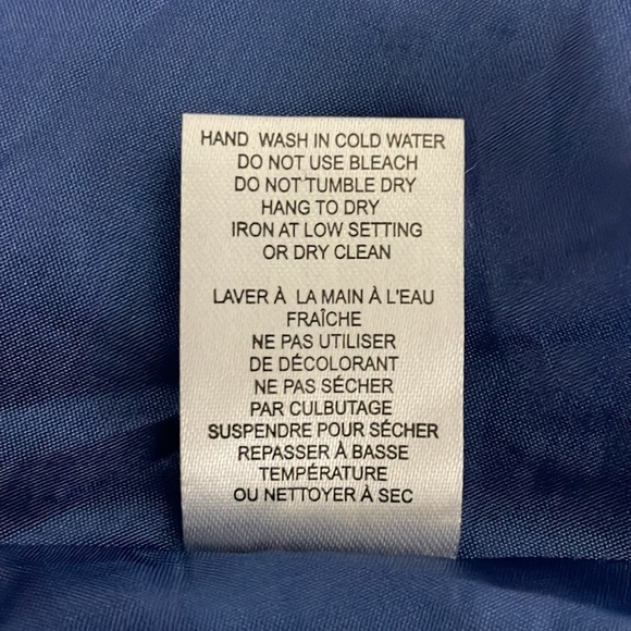 Liberty Art Fabrics Silk Dress Abstract Watercolour Print Size 12 Long Sleeve - Picture 4 of 10